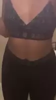 Sports bra and leggings are my go to when heading to the gym
