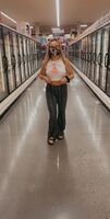 Showing my tits in Safeway 🤪 could you tell it was cold in this aisle?