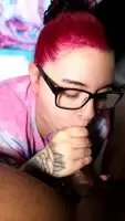 If you listen closely you can hear me swallow his cum🤤💦