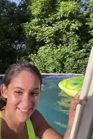 Easily bigger than her head