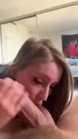 She's a bit impressed by the size