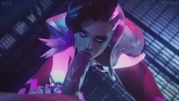 Sombra blowjob