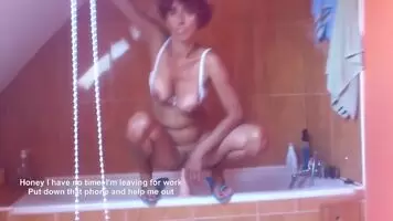 When you catch your mother riding dildo