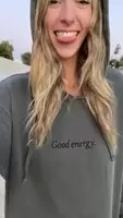 Bringing ‘good energy’ to my morning walk