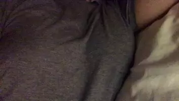 A squeeze before bedtime.