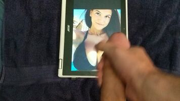 I came to this girl, got distracted while uploading the video just now... and came again. I'm still so hard for those tits!