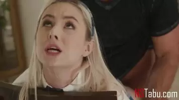 Teen In School Uniform Bound To A Chair And FUCKED By Stepbrother