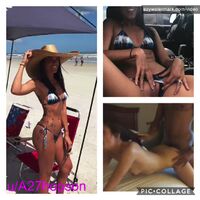 A Day At The Beach, Then Flirting, Then Me Giving 2 Creampies and a Facial for This Bikini-Clad Hotwife