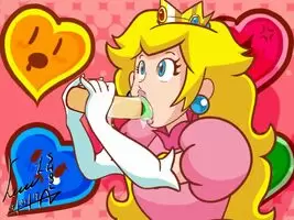 Peach getting that extra life x-post r/nintendowaifus
