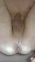 Plugging that tight little ass