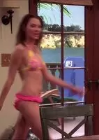 April Bowlby tight bikini plots in 'Two and a Half Men'