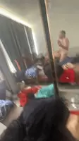 He could have at least cleaned the room beore he fucked me