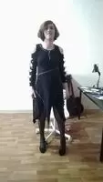 Oops this dress is too tight it seems :D