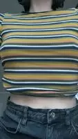 It still counts as a titty drop even if they’re little, right? 🥰