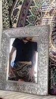 When I clean the mirror all my clothes disappear 😈