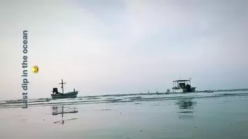 Marie Serneholt in Thailand 2018 / Last dip in the ocean
