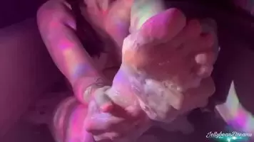 Help me wash my feet?