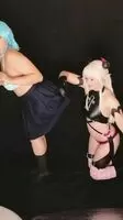 Koyume & razouhime as Yuki & Maria booty slap~