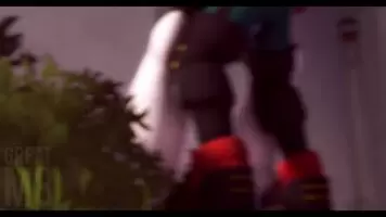 Deku and Uraraka Having Fun in School