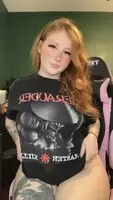 Titty drop in my Merauder shirt 😋