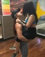 She Hulk Kissing Her Girl