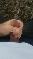 Public Masturbation and Cumming at a Rest Area