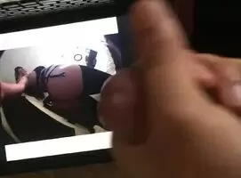 cum tribute for big ass white slut