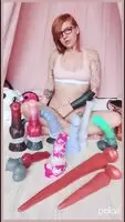 New family portrait, and also a little clip of me using a new fantasy toy. <3