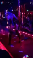 Halsey slays debut performance of her new single, “Nightmare” at a strip club.