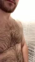 Showering off