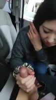 Amateur Japanese Girl Sucking Dick In A Car