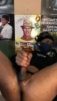 Watch my eyes roll back as I cum on my ass