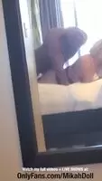 Daddy fuckin' me slow and I LOVE watchin' myself take it;) - Sissy Mikah