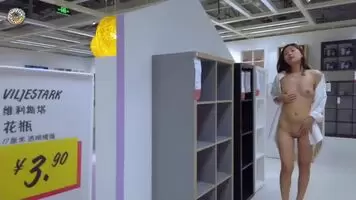 Wife in a store