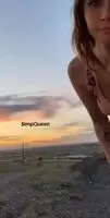 do you prefer the sunset or my ass?