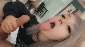 If I begged you for cum would you give it to me? 😇