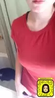 Flashing her gorgeous tits