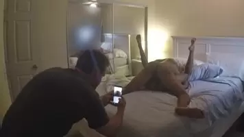 Submissive Asian Slutwife Getting A BBC Raw DICK DOWN While Her CUCK Films *Turn Audio On*