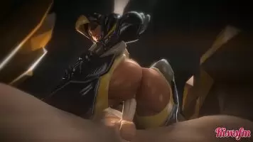 Pharah riding,