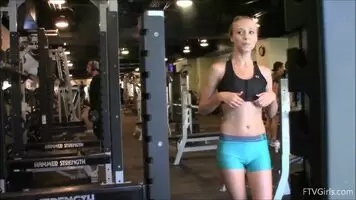 At the gym