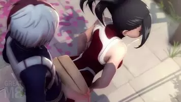 Momo Taking it from behind