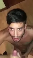 Dude is fucking drenched.