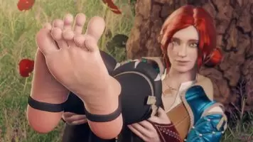 Triss footsies