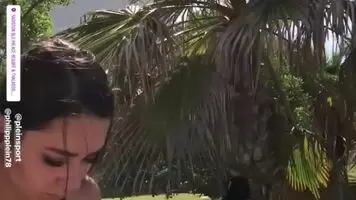 Spinning around her