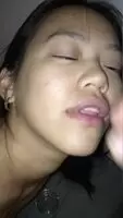 Asian cumslut always happy to receive 😇💦 Full video and more of me on OnlyFans, link in comments 🖤