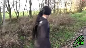 Pissing on the path