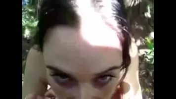 POV amateur facefuck on a young throat