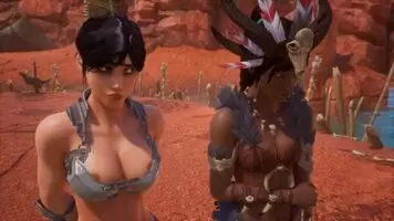 The Fertility King confronts the Tribute Girl... link in comments