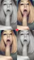 Desperate for thick cock against my face and down my throat ❤️