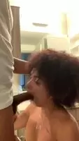Sloppy throatfuck